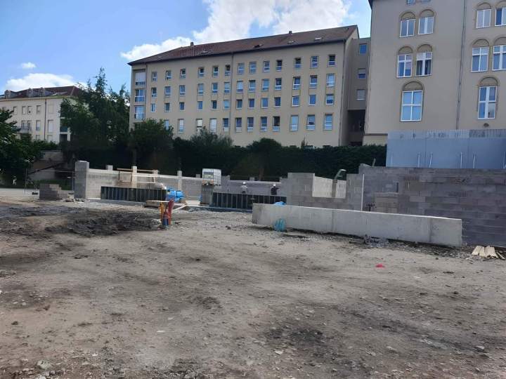 Construction de fondations et de murs, Rosbruck