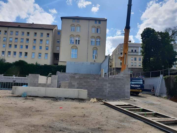 Travaux de construction, Rosbruck